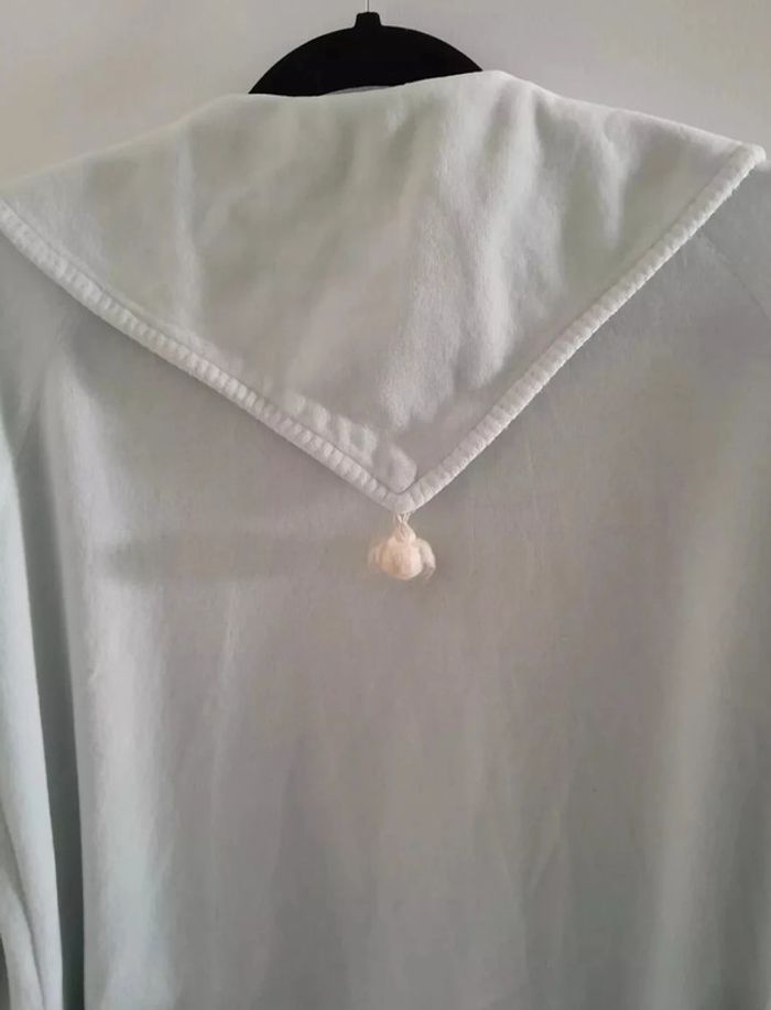 Robe de chambre, peignoir,  couleur bleu ciel, taille M - Marque Etam - photo numéro 10