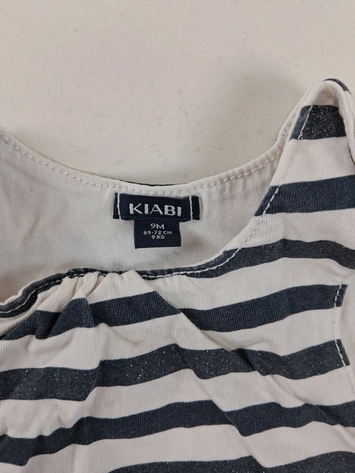 Robe d'été Kiabi taille 9 mois - photo numéro 2