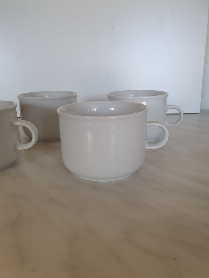 4 grandes tasses à chocolat - photo numéro 2