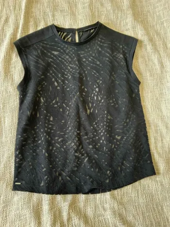Haut sans manches IKKS noir - Taille M