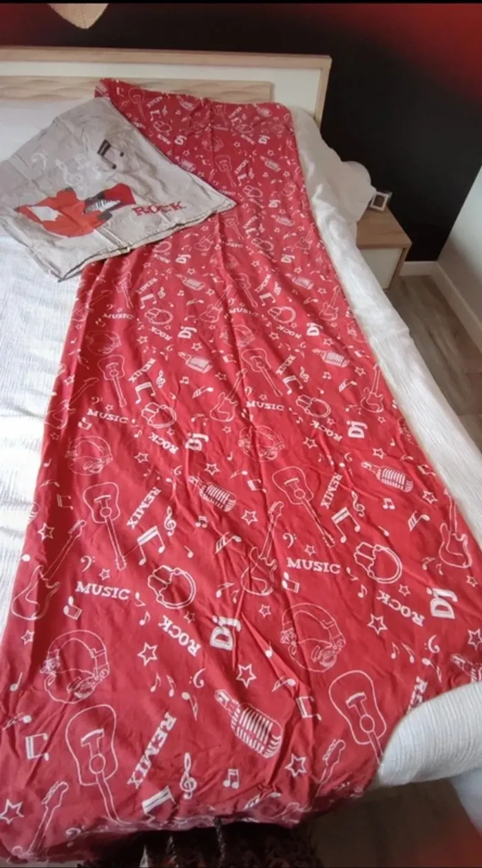 Parure de lit Carré Blanc - photo numéro 4