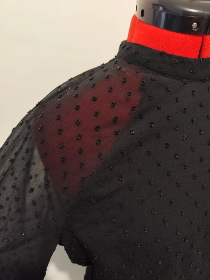 Robe manches longues noire - photo numéro 2