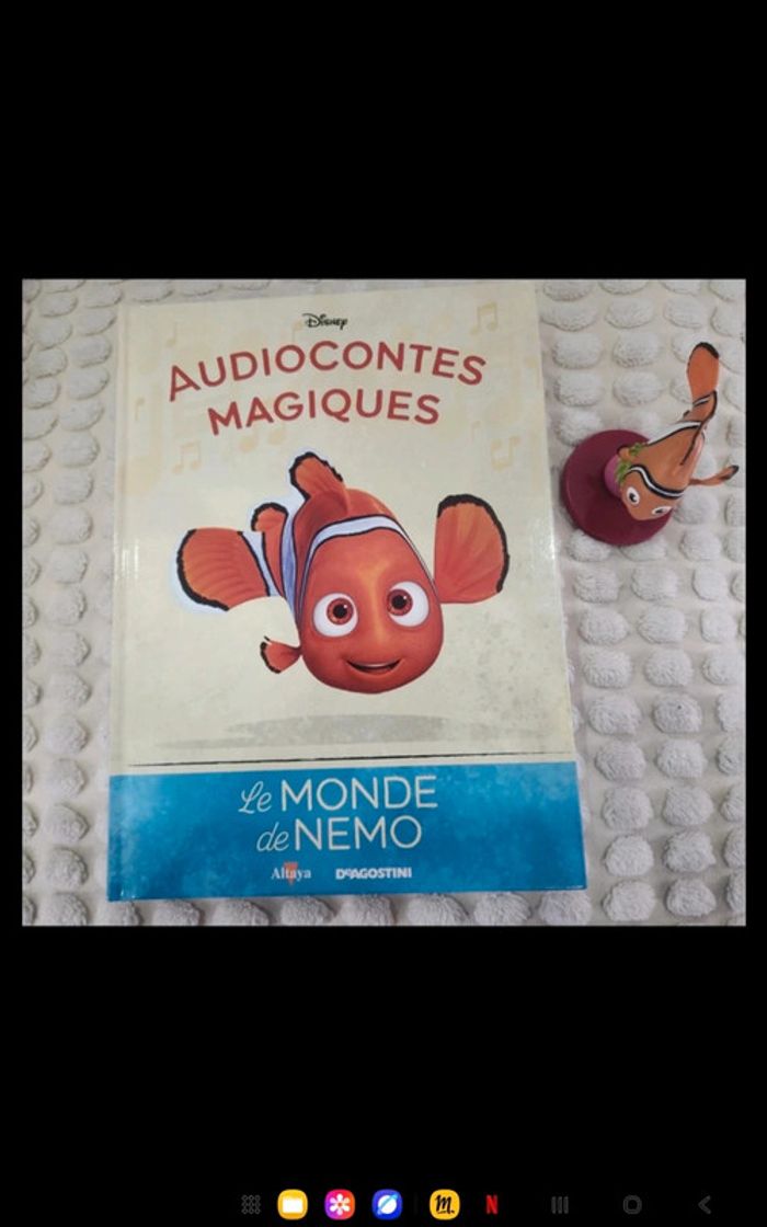 3ėme audioconte magique altaya deagostini disney audio conte compte comte magic livre& figurine