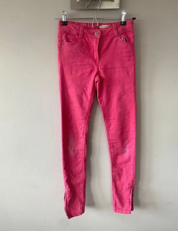 Pantalon slim rose fille 12 ans