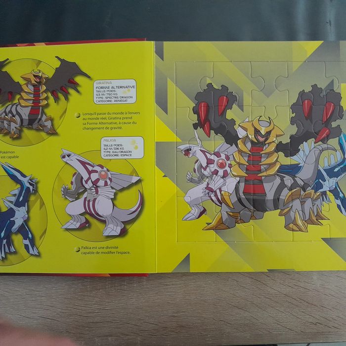 livre puzzle Pokémon Le monde de Giratina - photo numéro 2