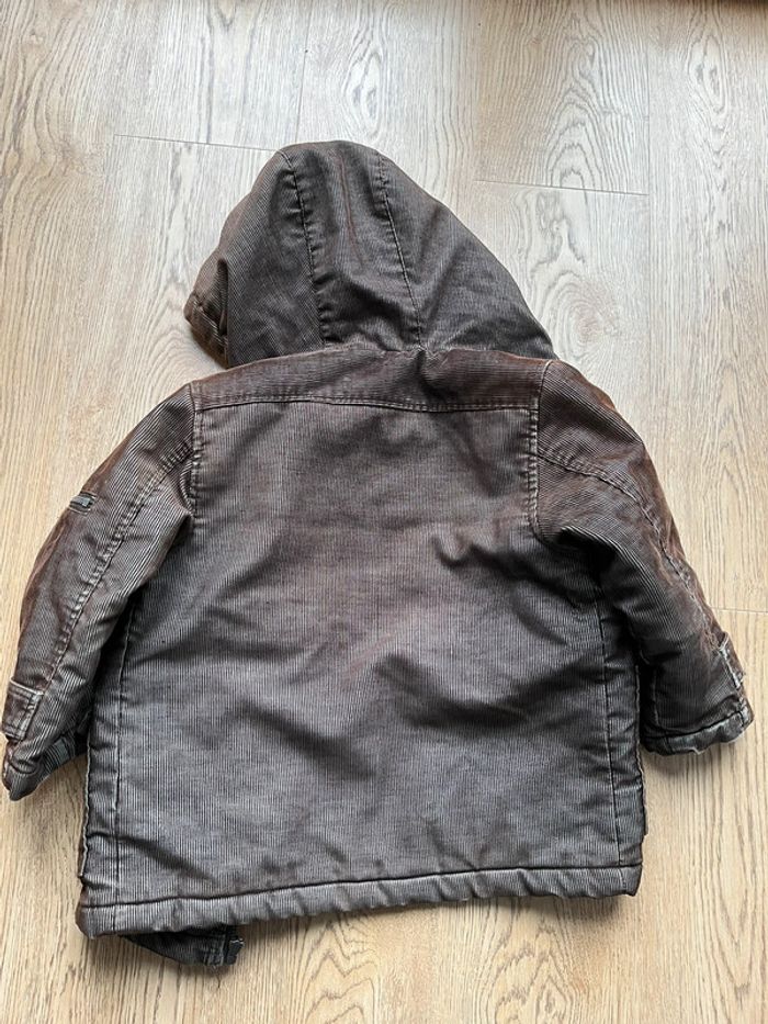 Manteau chaud marron - photo numéro 2