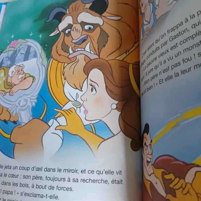 Livre  Disney  la belle et la bête - photo numéro 3
