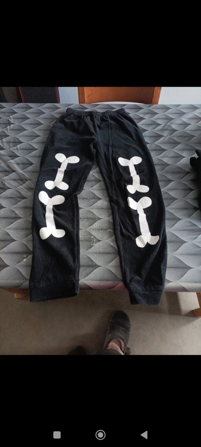 Pyjama squelette 12 ans - photo numéro 3