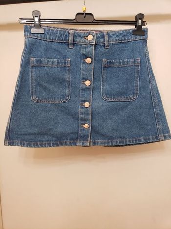 Jupe évasée en jeans