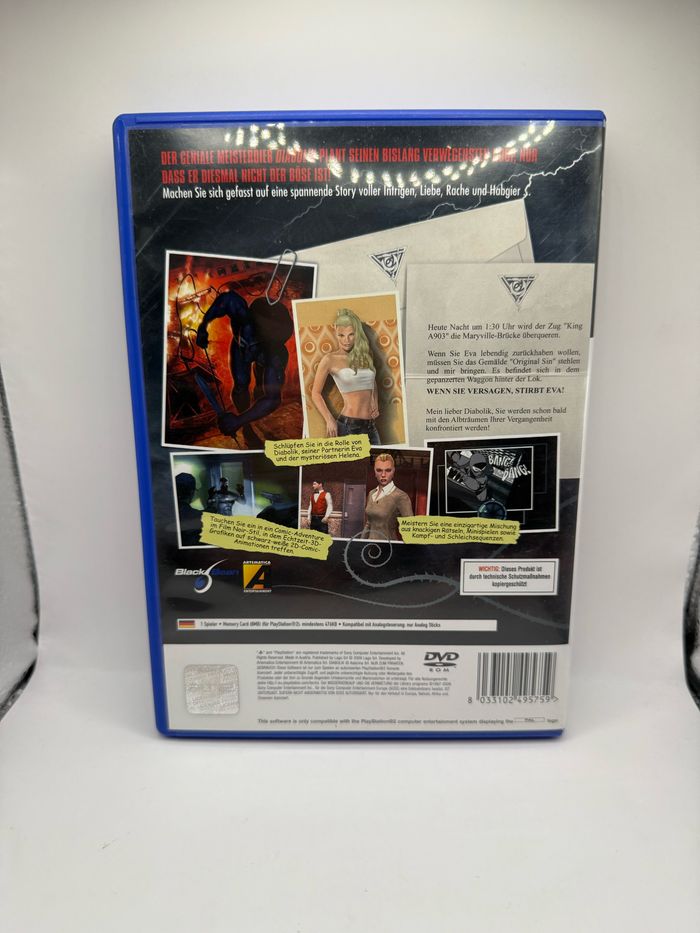 Diabolik The Original Sin Sony PS2 PlayStation - Cib Complet PAL - photo numéro 2