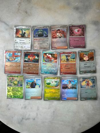 🎴 Lot de cartes Pokémon Reverse Pokéball & Masterball 🎴