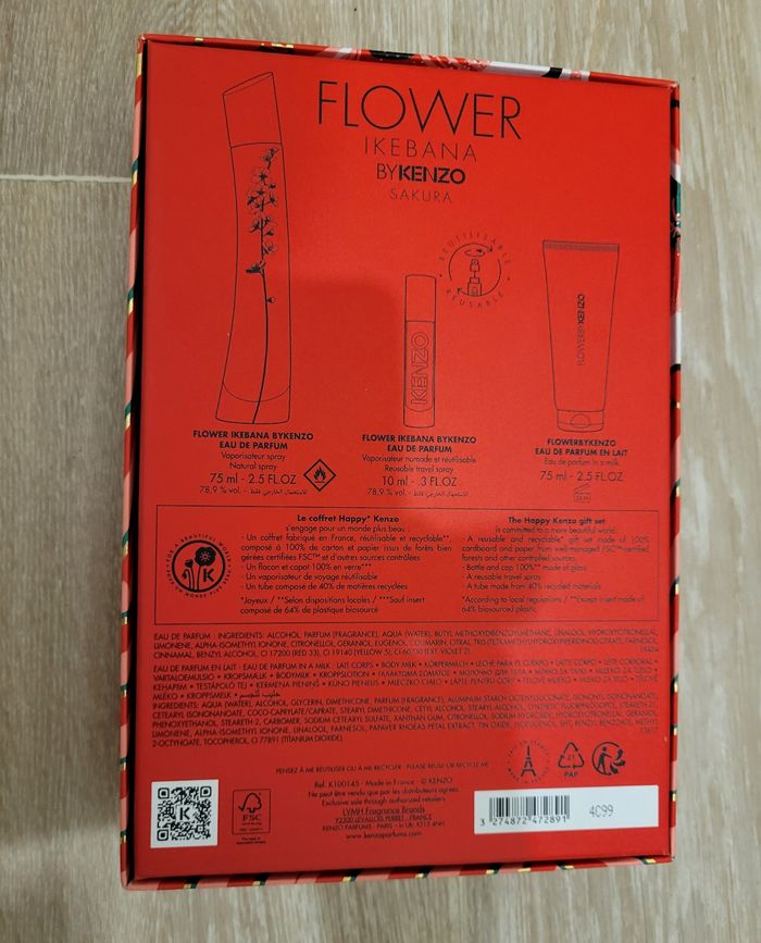 Coffret IKEBANA Kenzo 75ml+10ml - photo numéro 3