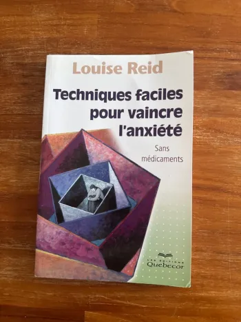 Livre technique facile pour vaincre l’anxiété sans médicament