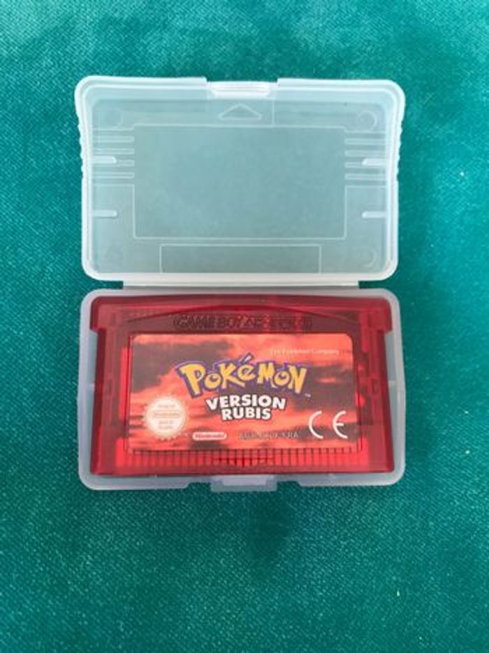 Jeux pokemon version Rubis pour Game Boy Advance Gameboy GBA