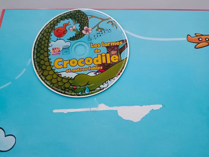 Livre CD Emma Daumas de la Star Académy chante les larmes de crocodile et autres fables - photo numéro 3