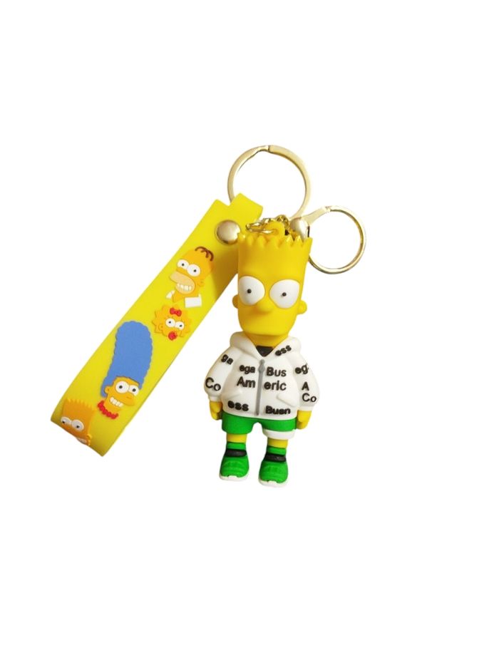 Porte-clés Bart Simpson avec pochette cadeau - photo numéro 2
