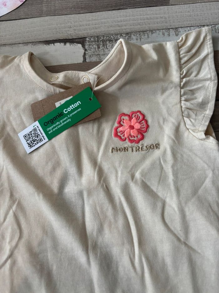 T-shirt neuf 36 mois Tape à l’œil avec étiquette, craquant ! - photo numéro 2