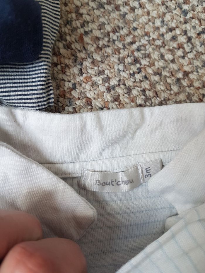 Lot 3 tshirt 3 mois garçon - photo numéro 7