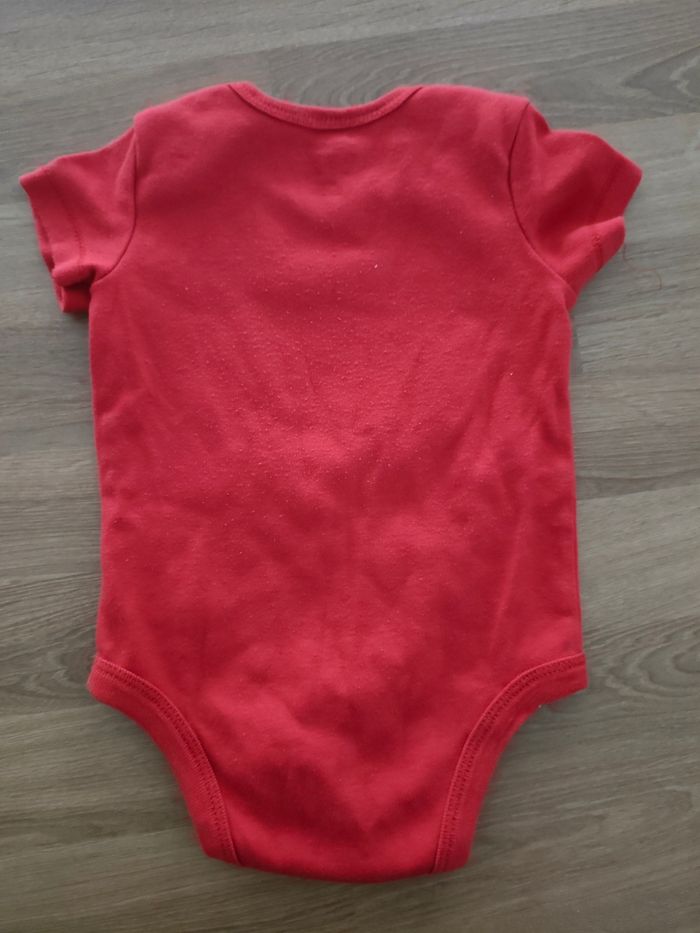 Body MC Mickey rouge - photo numéro 3