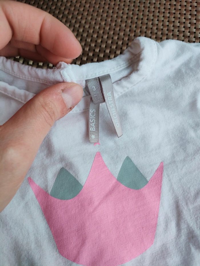 Ensemble Pijama bodie fille 3 mois - photo numéro 3