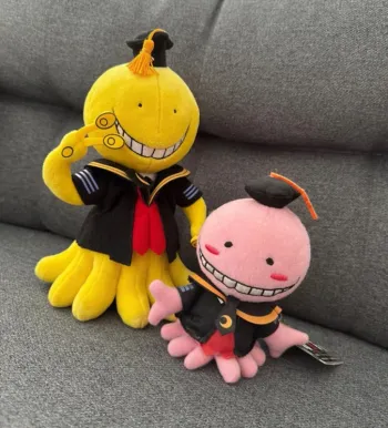 Lot de 2 peluches Professor Koro