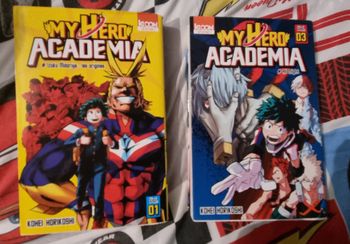 Livres manga my hero academia