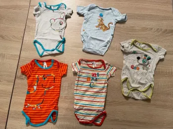 Lot de Bodies 6 mois