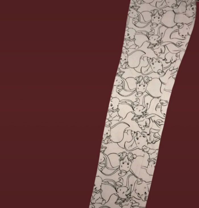 Legging Dumbo rose pâle 6/8 ans - photo numéro 2