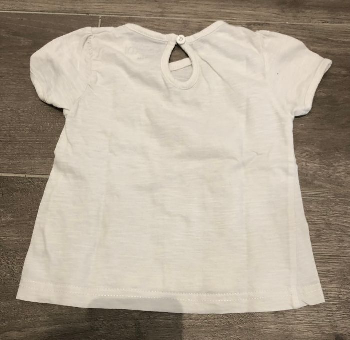 Teeshirt blanc Kimadi 12 mois - photo numéro 3
