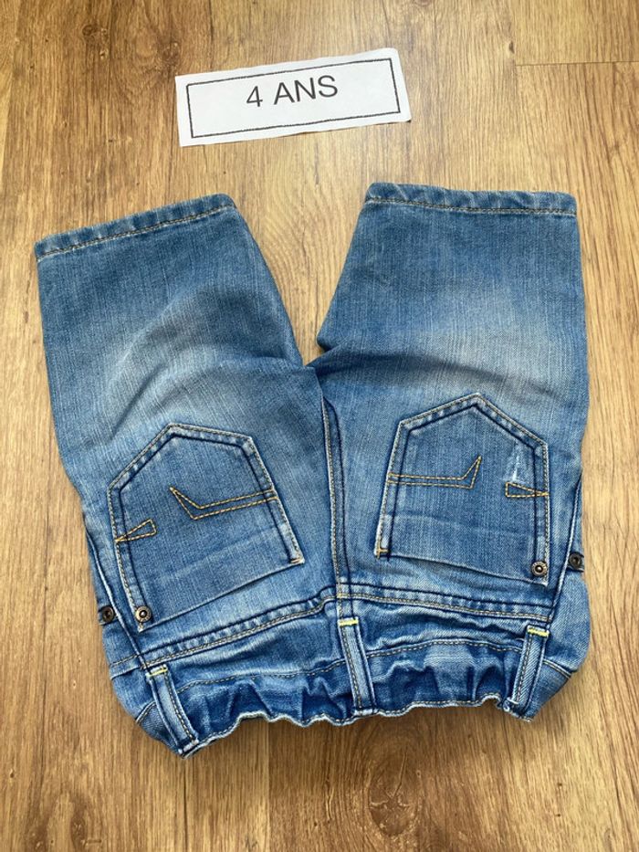 Short en jean 4 ans regular - photo numéro 5