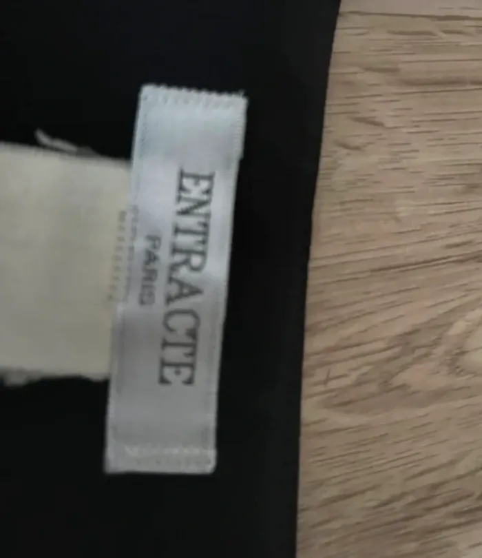 Entracte pantalon classe noir, habillé femme, taille 36 - photo numéro 3