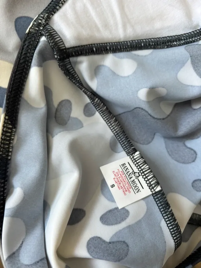 Haut de maillot de bain tankini Banana Moon tâches bleues - photo numéro 4