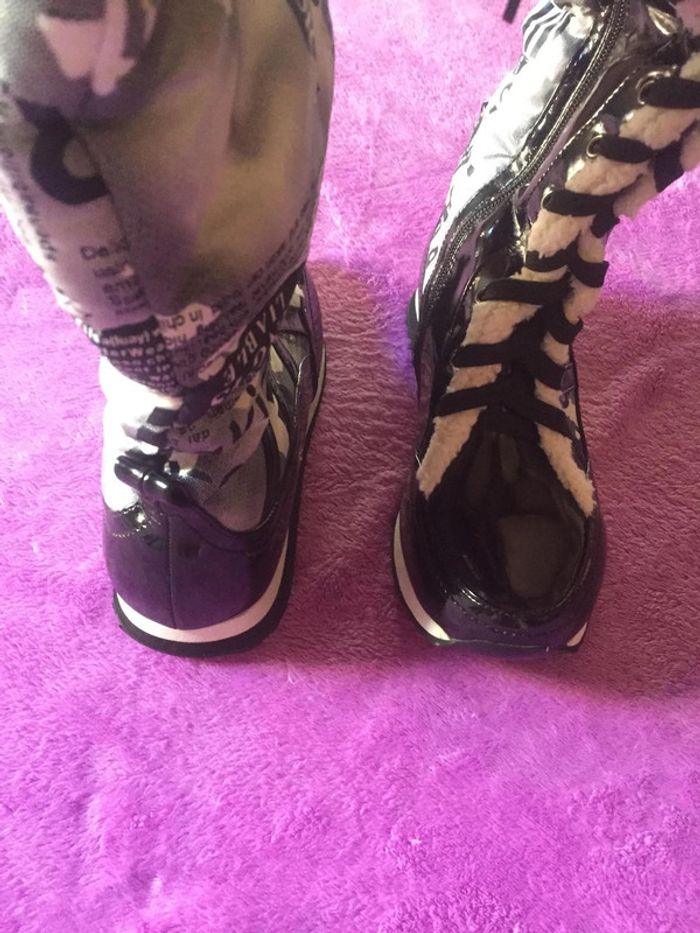 Bottes fourrées Sergio TODZI neuve taille 38 - photo numéro 4