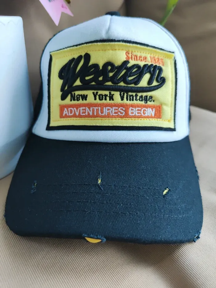 Casquette Trucker Western noire - photo numéro 3
