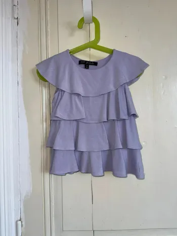 T-shirt Lili Gaufrette à manches courtes, taille 4 ans