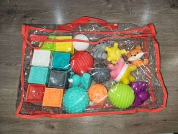 Coffret 20 pièces sensorielles jeux bébé