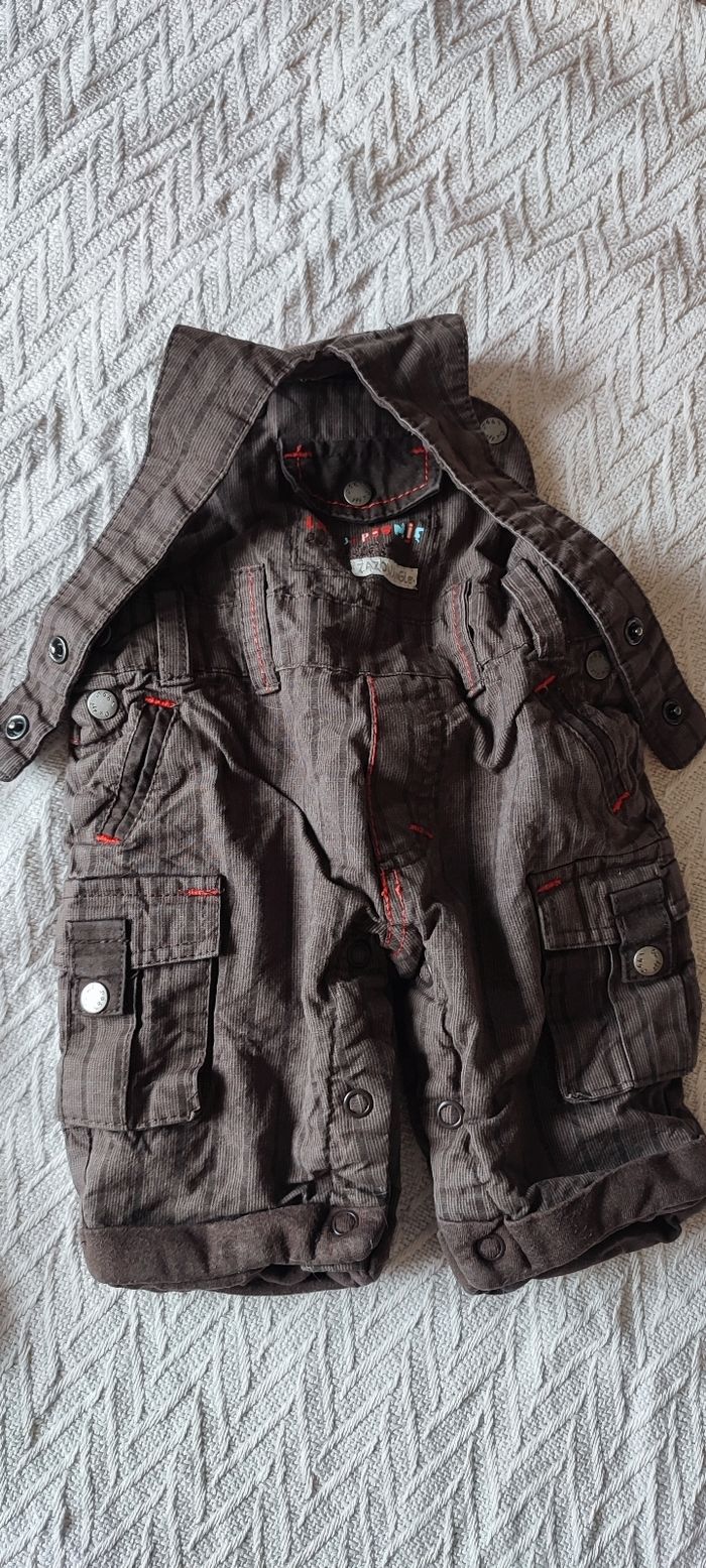 Lot de deux salopettes taille 1 mois - photo numéro 2