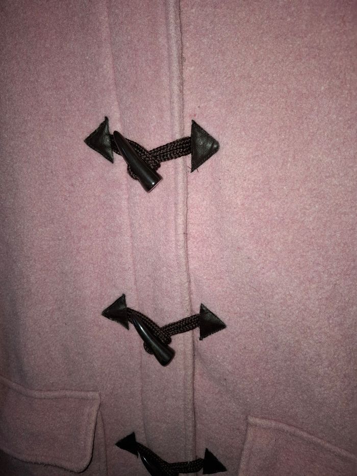 Manteau Duffle-coat rose clair 42/44 - photo numéro 3