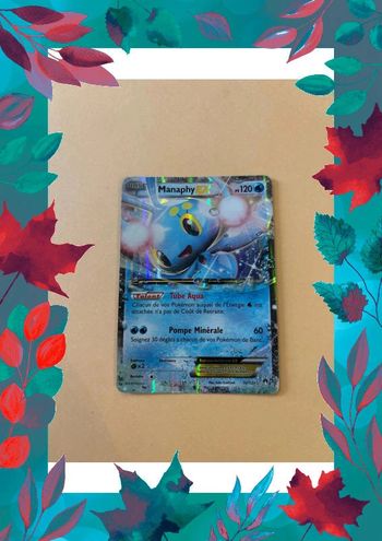Carte Pokémon manaphy ex 32/122 rupture turbo