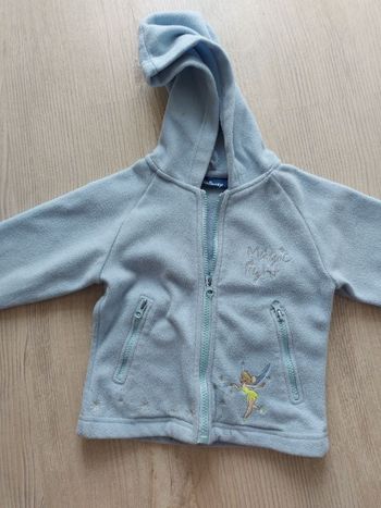 Gilet polaire la fée clochette