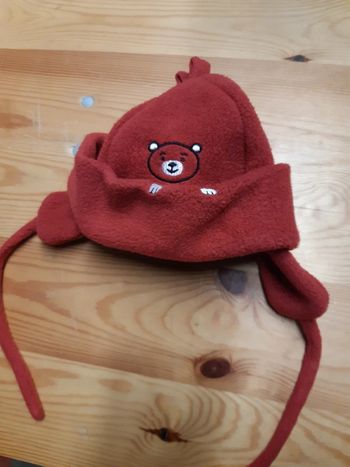 Bonnet Rouge Neuf 6-12mois