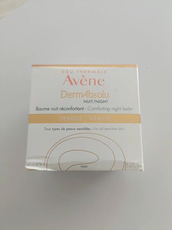 Baume nuit dermabsolu Avène