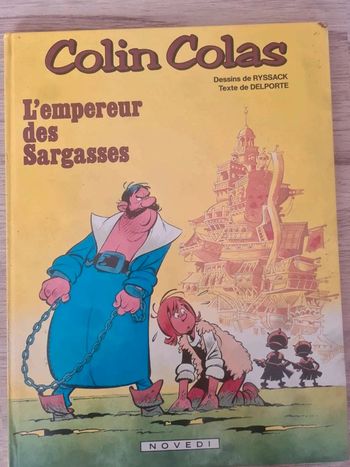 Colin  colas l'empereur des  sargasses