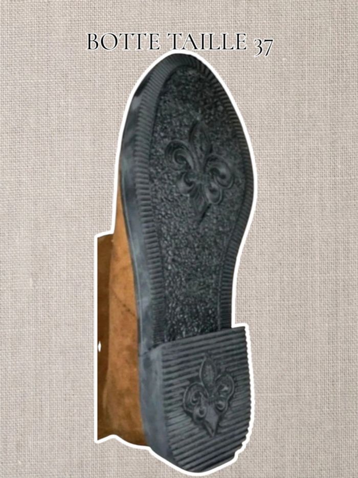 Botte marron - Taille 37 - Neuf - photo numéro 3