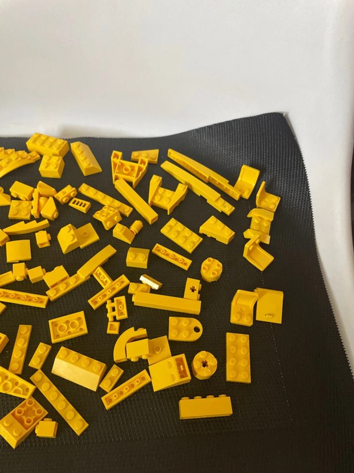 Lego lot vrac briques jaunes officiel pièces détachées city espace star wars Harry Potter - photo numéro 6