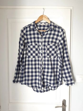 Chemise à carreaux Camaïeu