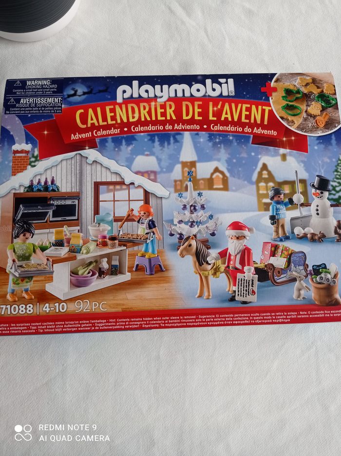 Calendrier de l'Avent : pâtisserie de Noël - playmobil 71088 - complet - photo numéro 9