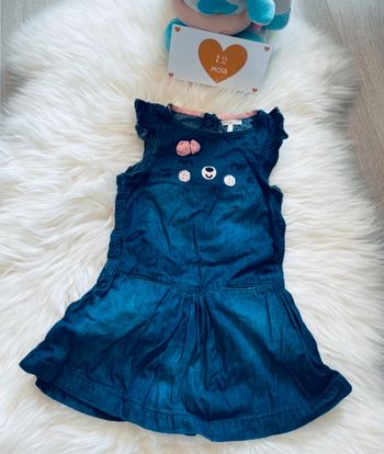 12 mois - robe jeans