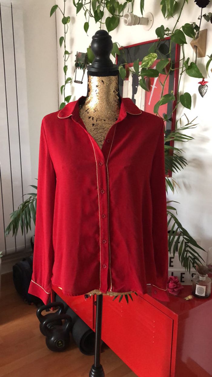 Chemise rouge