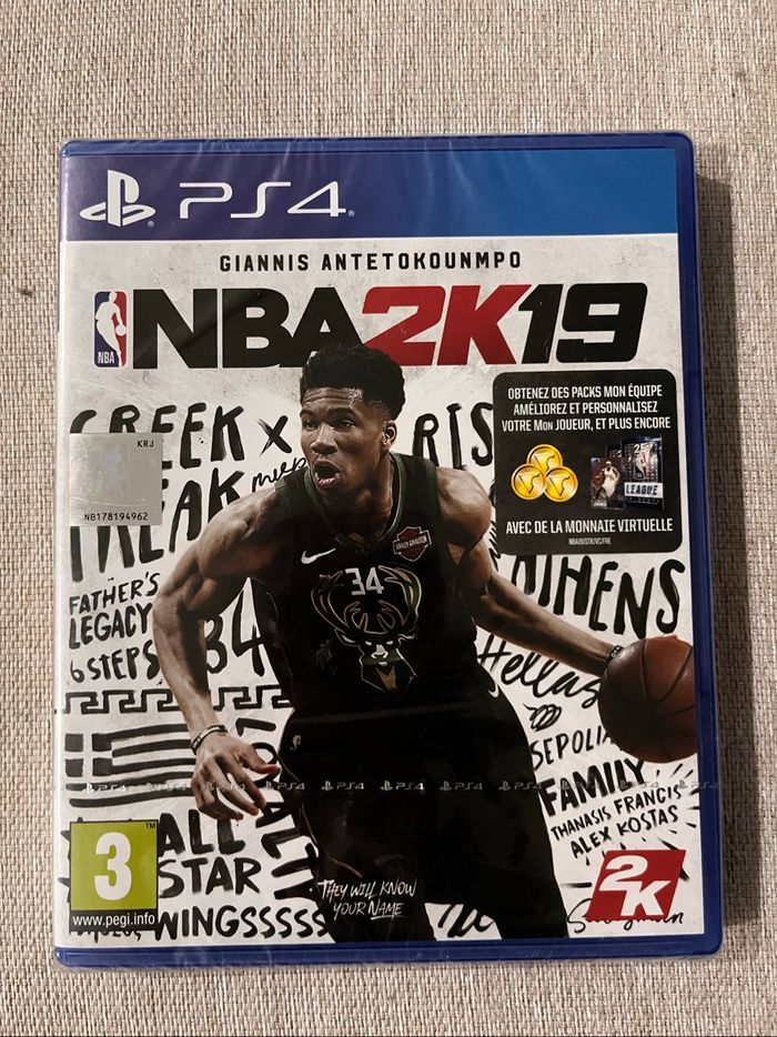 Jeu ps4 NBA 2K19